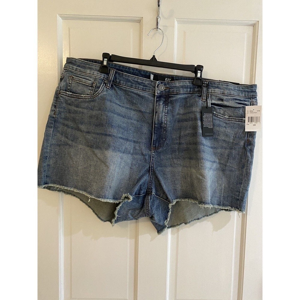 KUT From the Kloth Gidget Frey Shorts Plus Size 24w NWT